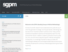 Tablet Screenshot of ecpr-methods.org